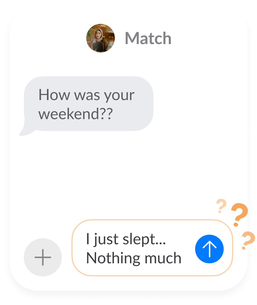 ✍️ Is there a better way to frame that message?